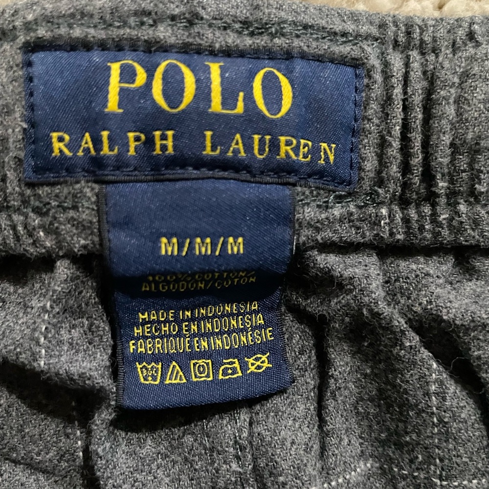 Polo cotton men’s lounge pants